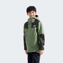 北面童装男女儿童冲锋衣三合一华夫格抓绒内胆TheNorthFace|8DXU