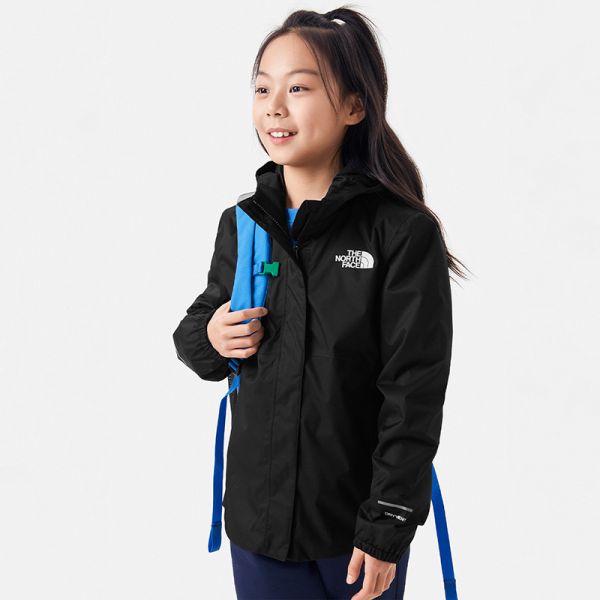 TheNorthFace北面童装冲锋衣女童户外防水透汽23春夏新款|82TB