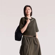 北面短袖女T恤短款纯棉运动上衣户外透气新款TheNorthFace|8GW6