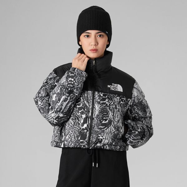 北面UE新年蜕变系列女NUPTSE短款鹅绒服保暖TheNorthFace|5GGE