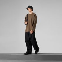 北面UE男长袖T恤重磅纯棉透气户外休闲宽松新款TheNorthFace|8BTK