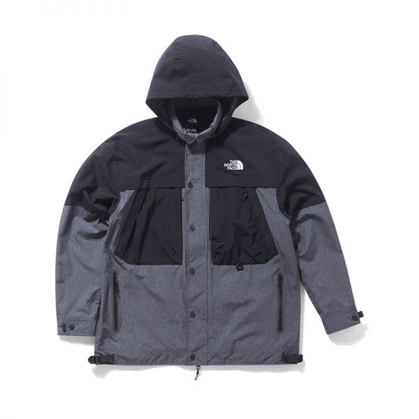 TheNorthFaceUE北面男拼接休闲连帽外套防水透汽23春新款81LC