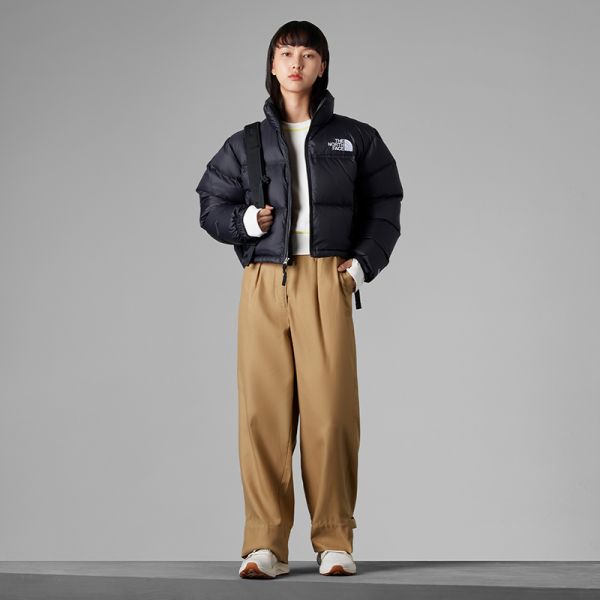 TheNorthFace北面UE经典ICON短款鹅绒NUPTSE羽绒服女保暖23秋冬新款5GGE