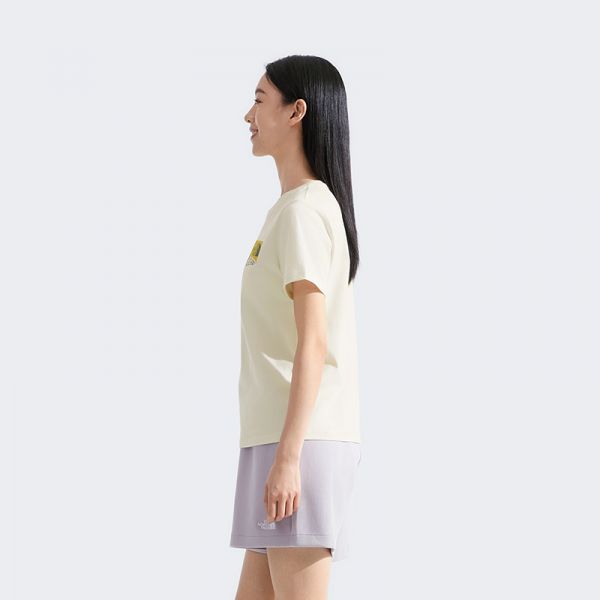 北面女纯棉印花短袖T恤运动户外休闲透气夏新款TheNorthFace|8DCD