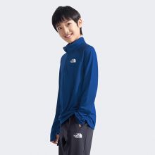 北面童装儿童男女半拉链速干长袖T恤户外新款TheNorthFace|870Q