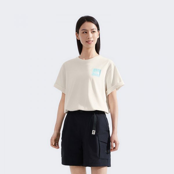北面男女同款纯棉短袖T恤运动户外休闲透气新款TheNorthFace|8DC2