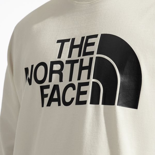 北面男女同款长袖T恤纯棉圆领户外柔软舒适新品TheNorthFace|8D7R