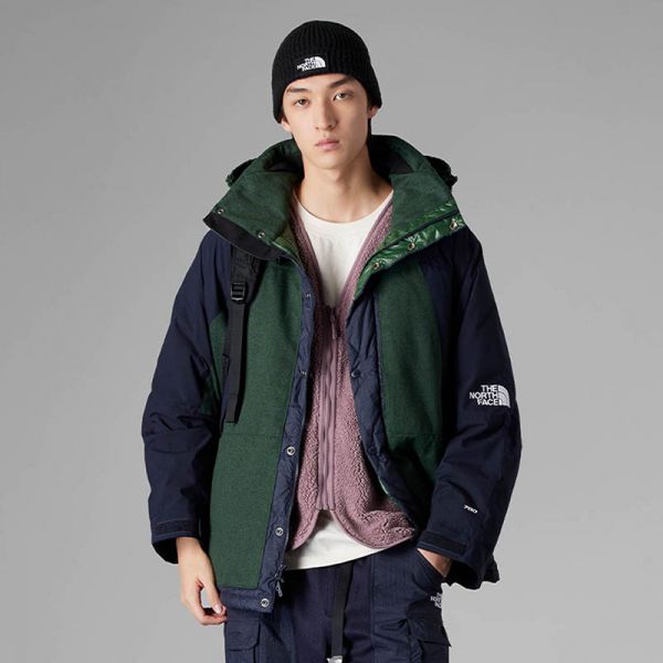 TheNorthFace北面UE先锋设计拼色鹅绒羽绒服男保暖23秋冬新款83Q2