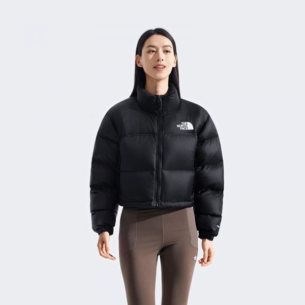 北面ICON女Nuptse短款高腰羽绒服鹅绒防泼水TheNorthFace|5GGE
