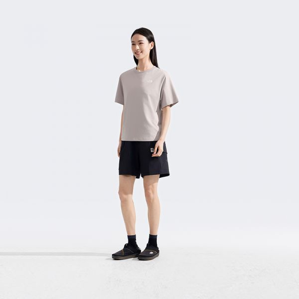 北面女印花短袖T恤户外休闲透气夏季新款TheNorthFace|8DCB