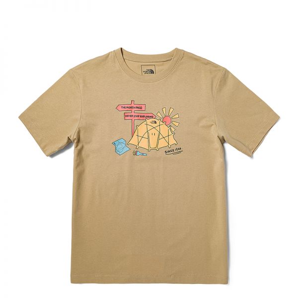 TheNorthFace北面短袖T恤男户外吸湿透气上新|7WF8