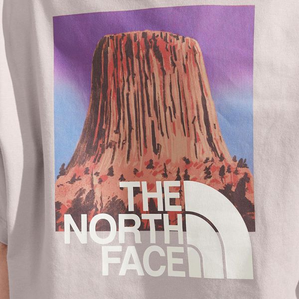 北面女印花短袖T恤户外休闲透气夏季新款TheNorthFace|8DCB