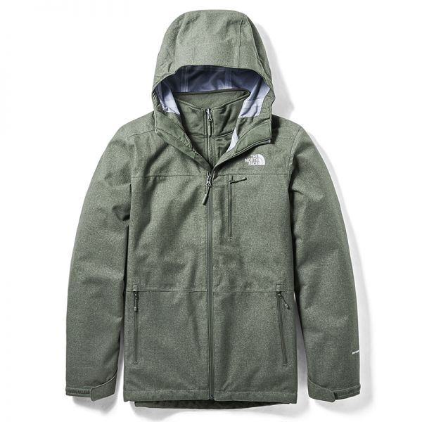 下MTheNorthFace北面夹克抓绒三合一外套男户外防水透气上新|3VSI
