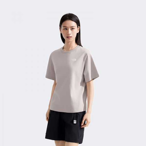 北面女印花短袖T恤户外休闲透气夏季新款TheNorthFace|8DCB