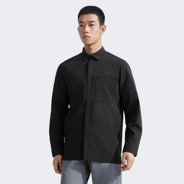 北面男LIGHTRANGE轻速防晒速干长袖衬衫户外TheNorthFace|8DFZ