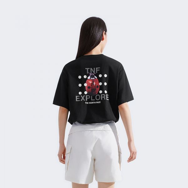 北面男女同款纯棉短袖T恤运动户外休闲透气新款TheNorthFace|8DBZ