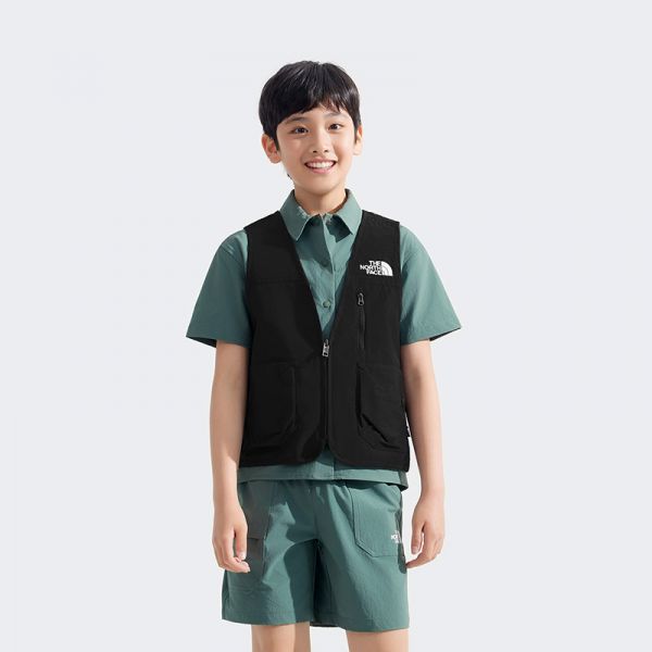 北面童装儿童户外马甲男女休闲透气夏季新款TheNorthFace|8CM3