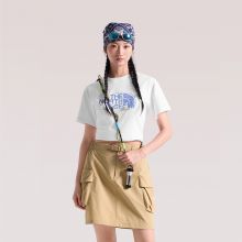 北面短袖女T恤纯棉印花运动上衣户外透气新款TheNorthFace|8GW8