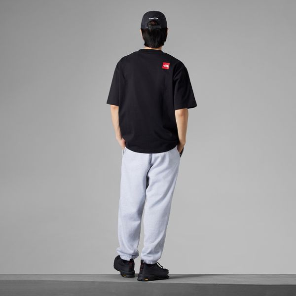 TheNorthFace北面UE重磅纯棉印花短袖T恤男舒适23秋冬新款83QK