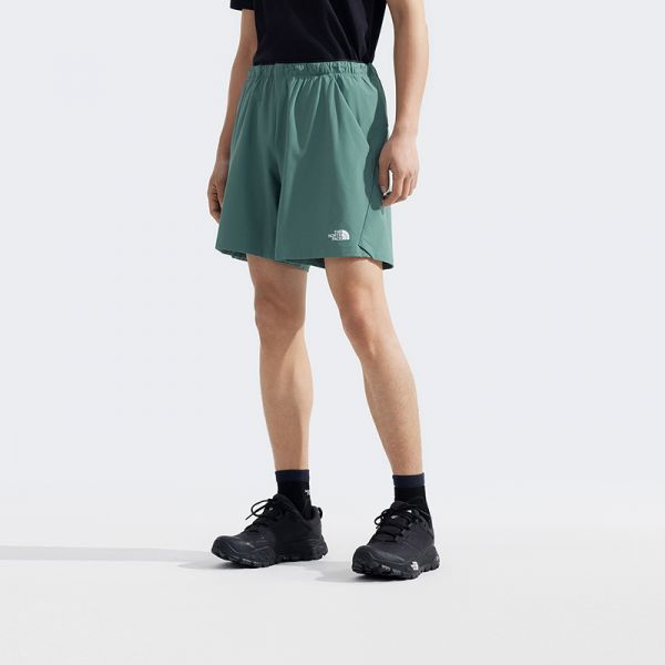 北面男Zephyr防泼溅短裤宽松防晒户外徒步旅行TheNorthFace|87W5