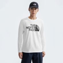 北面男速干印花LOGO长袖T恤休闲运动户外透气TheNorthFace|8AMJ