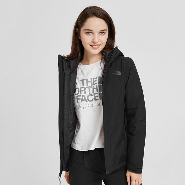 下MTheNorthFace北面夹克女三合一户外保暖防水上新|46I7