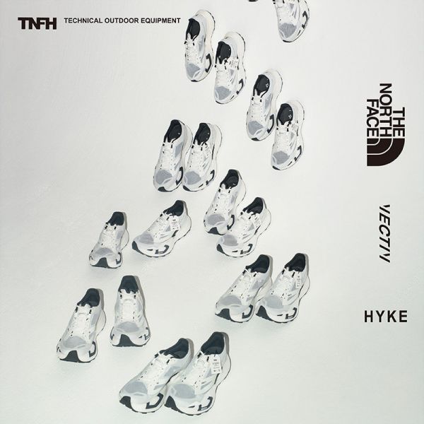 TheNorthFace X HYKE北面男女同款VECTIV抓地缓震越野跑鞋|8AFJ