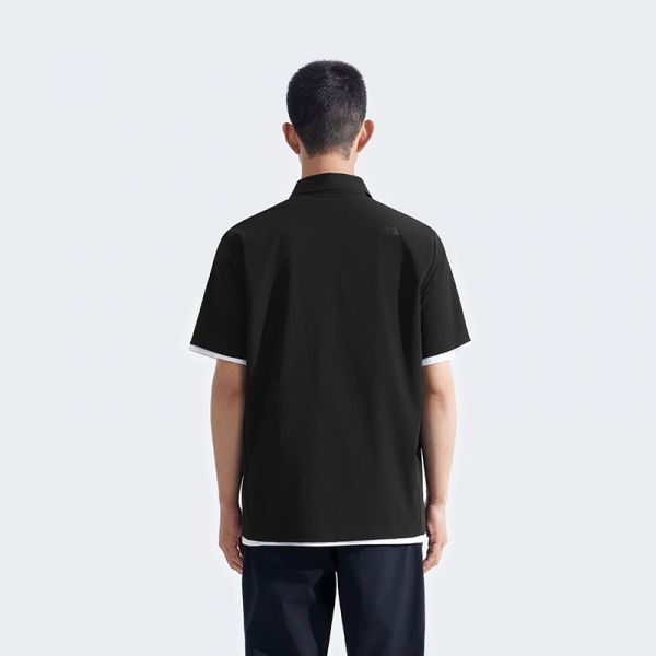 北面男Elite凉感速干衣短袖POLO衫户外透气新款TheNorthFace|8BYN