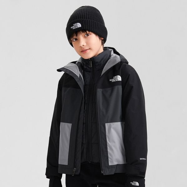 thenorthface北面童装男童滑雪服三合一冲锋衣运动户外22款|7wr5