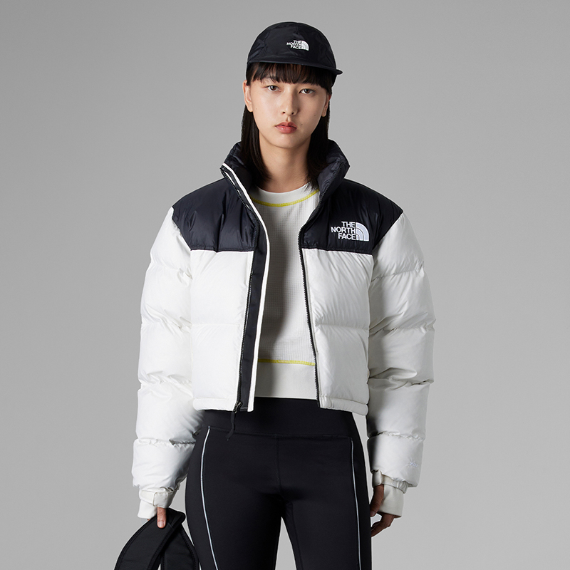 TheNorthFace北面UE经典ICON短款鹅绒NUPTSE羽绒服女保暖23秋冬新款5GGE_THE NORTH FACE ICON 2021