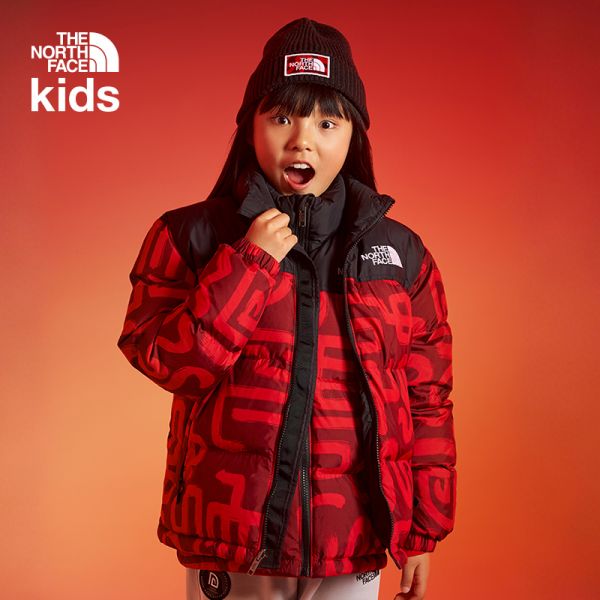 北面童装「新年蜕变」系列ICON1996NUPTSE鹅绒服|8A4C