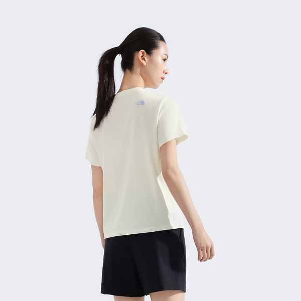 北面女速干印花短袖T恤运动户外休闲透气夏新款TheNorthFace|8CK9